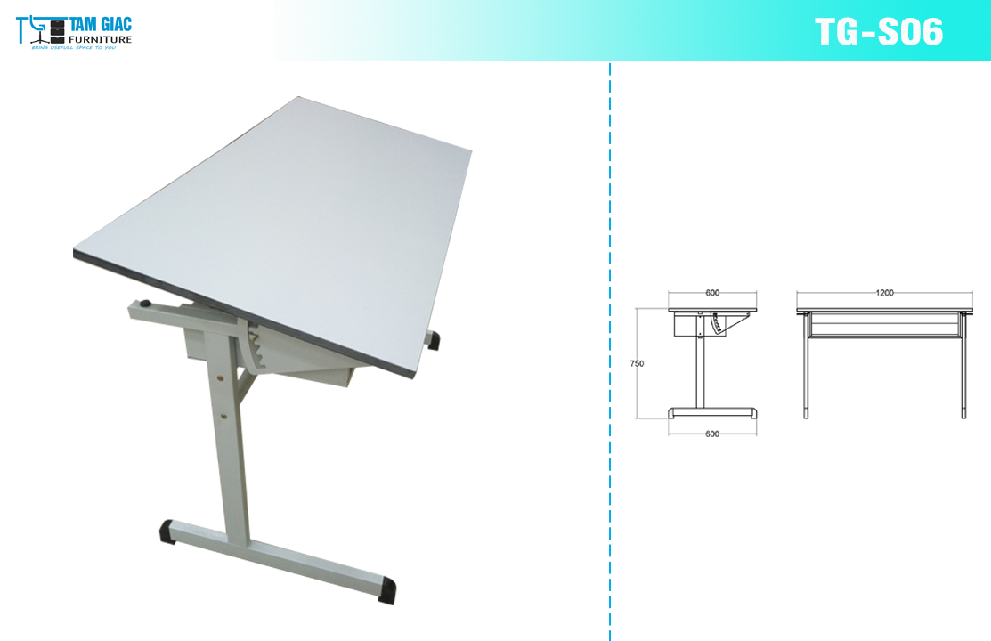 Bàn học vẽ : TG-S06